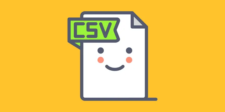 CSV 樣板預覽